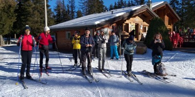 USCITA DI PROVA primi contatti con la neve Sci di Fondo - Torgnon - Valtournenche (AO)   - 17-12-2023 SCI DI FONDO 