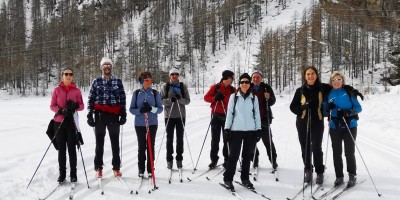 3ˆ LEZIONE CORSO
Sci di fondo (Ceresole Reale) - 09-02-2025 SCI DI FONDO Lago di Ceresole in compagnia di fondisti super!!!