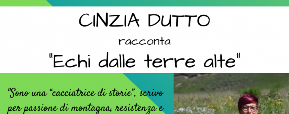 Cinzia Dutto racconta 